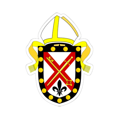 Diocese of Truro arms (England) (Coat of Arms) STICKER Vinyl Kiss-Cut Decal 6 Inch White - The Sticker Space