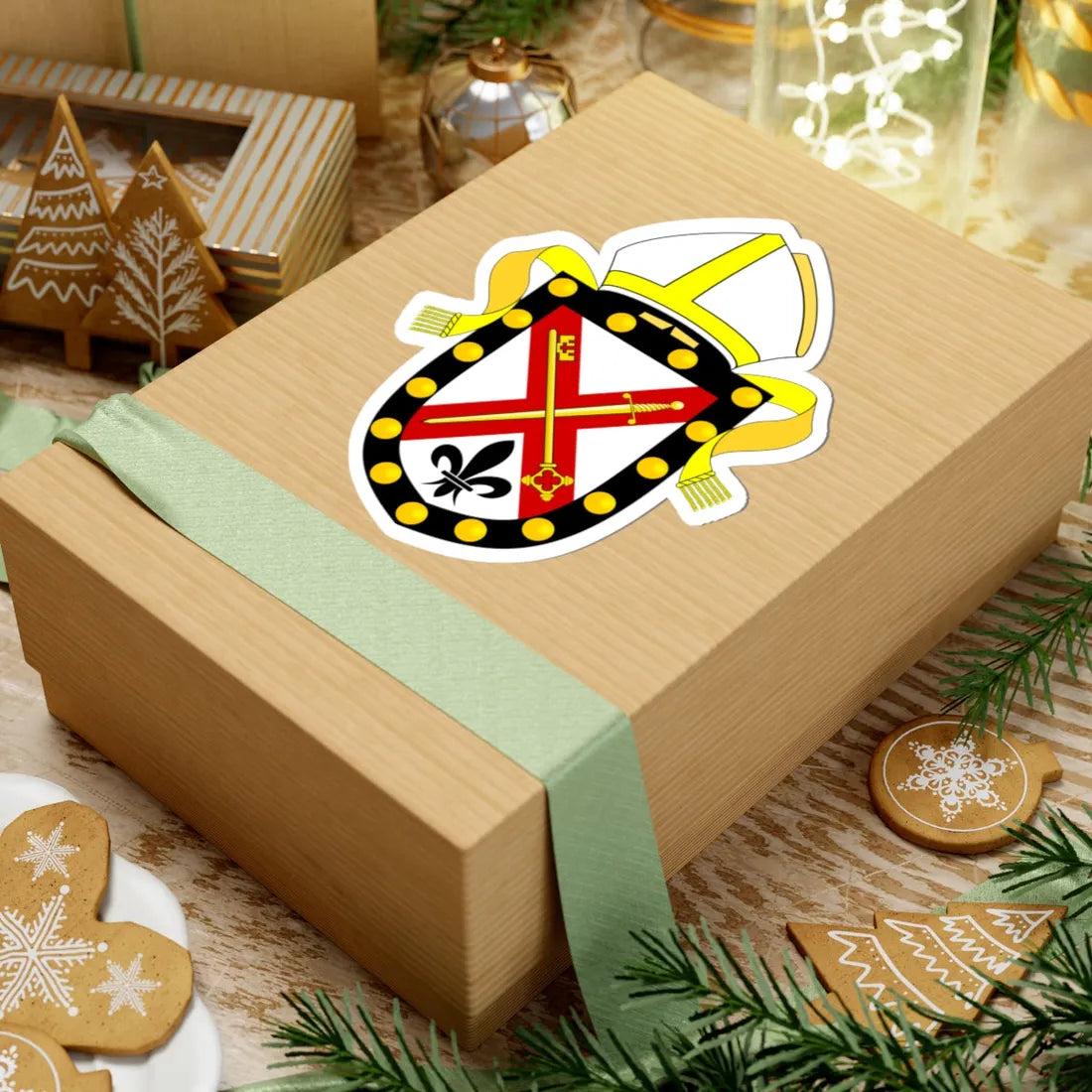 Diocese of Truro arms (England) (Coat of Arms) STICKER Vinyl Kiss-Cut Decal - The Sticker Space