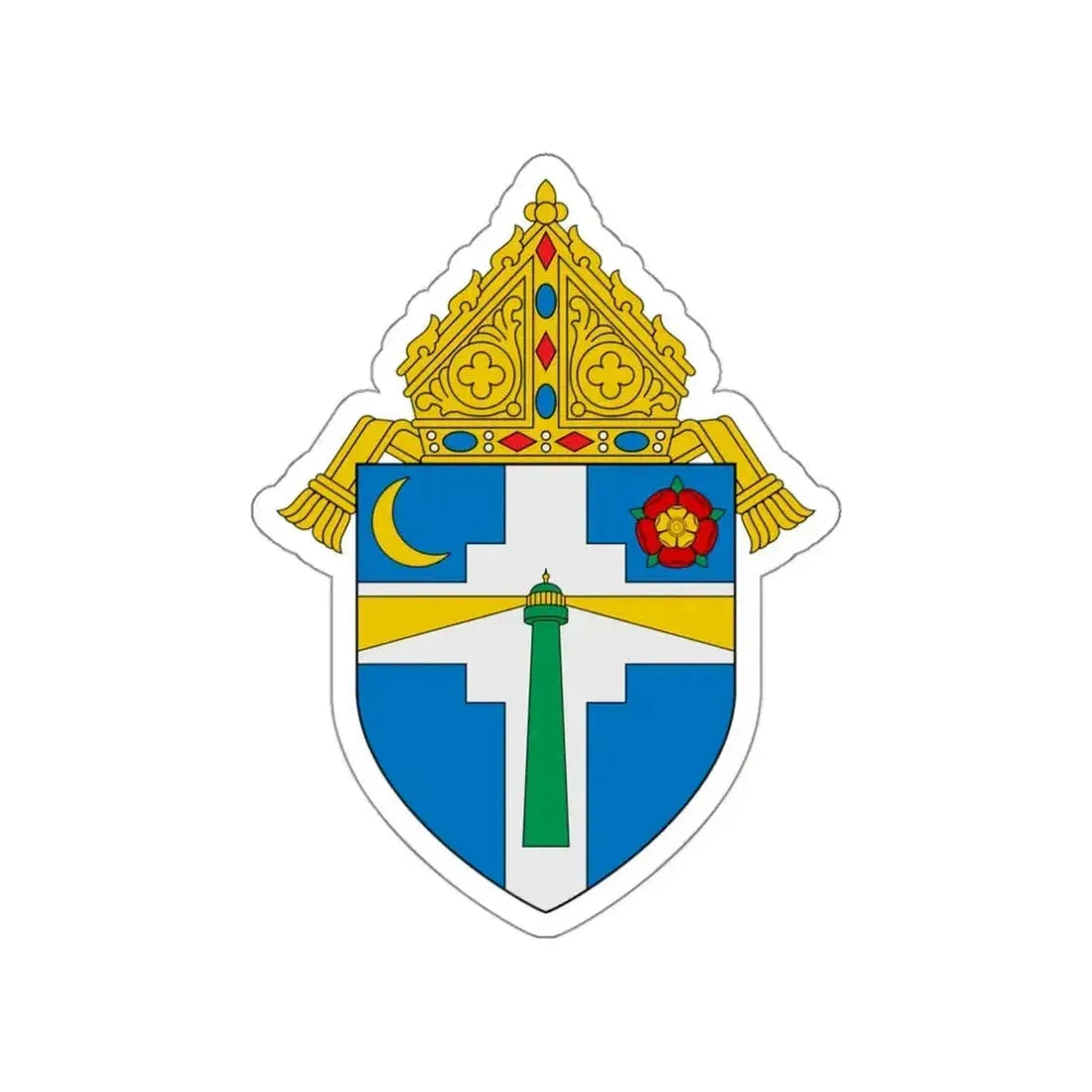 Diocese of Victoria in Texas - STICKER Vinyl Die-Cut Decal - The Sticker Space