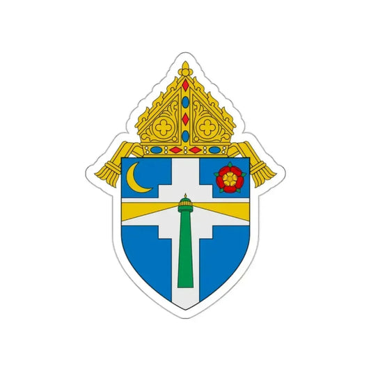 Diocese of Victoria in Texas - STICKER Vinyl Die-Cut Decal White Die-Cut 2 Inch - The Sticker Space