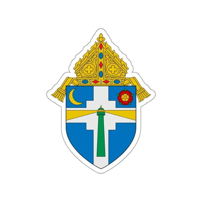 Diocese of Victoria in Texas - STICKER Vinyl Die-Cut Decal White Die-Cut 3 Inch - The Sticker Space