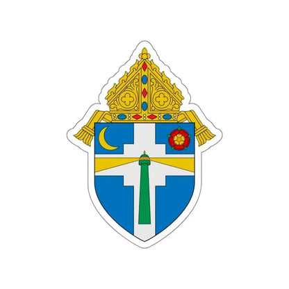 Diocese of Victoria in Texas - STICKER Vinyl Die-Cut Decal White Die-Cut 5 Inch - The Sticker Space
