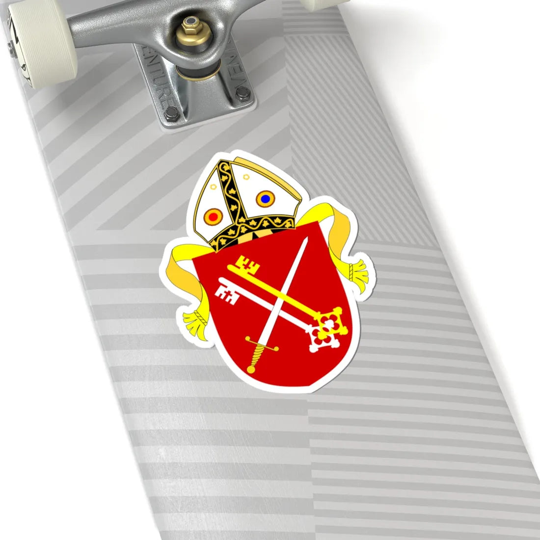 Diocese of Winchester arms (England) (Coat of Arms) STICKER Vinyl Kiss-Cut Decal - The Sticker Space