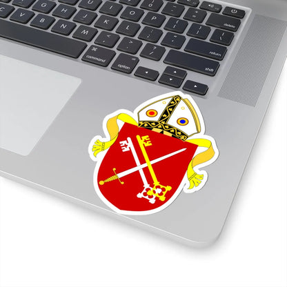 Diocese of Winchester arms (England) (Coat of Arms) STICKER Vinyl Kiss-Cut Decal - The Sticker Space