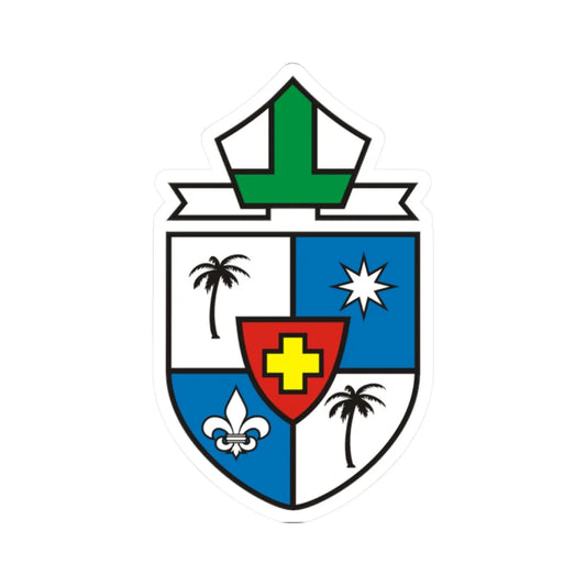 DIOCESIS DE PALMIRA (Colombia) (Coat of Arms) STICKER Vinyl Kiss-Cut Decal 2 Inch White - The Sticker Space