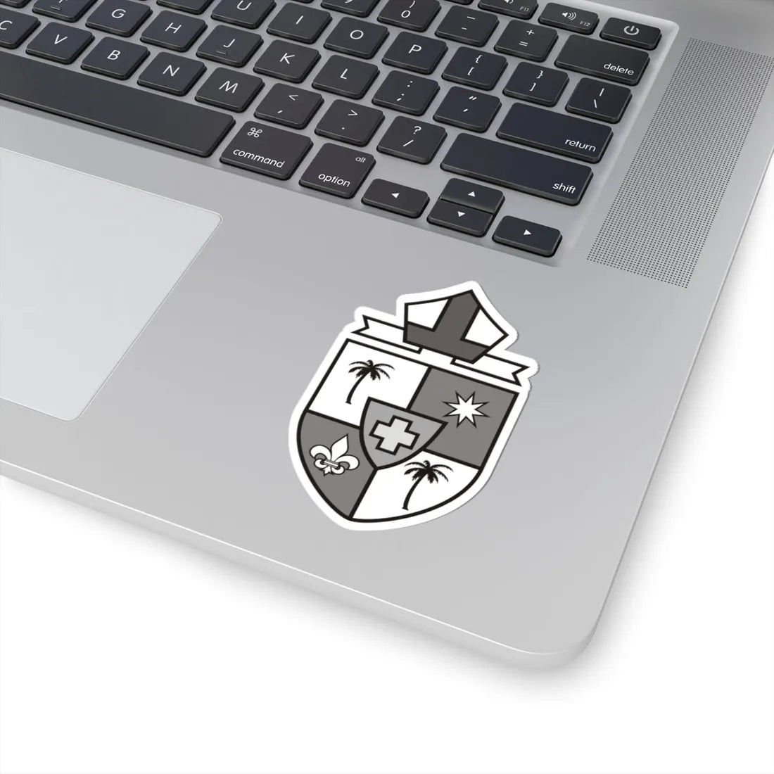 DIOCESIS DE PALMIRA grises (Colombia) (Coat of Arms) STICKER Vinyl Kiss-Cut Decal - The Sticker Space