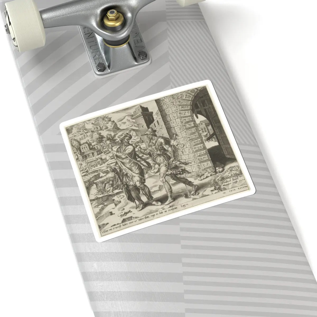 SKU:TSS-STICK-DRCVLC-6X6-10 Sizes:6" × 6" Types:White
