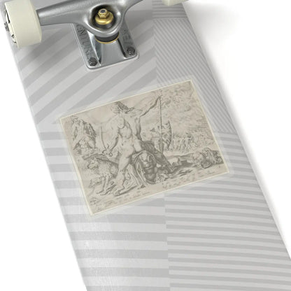 SKU:TSS-STICK-DRCVLC-6X6-14D1L Sizes:6" × 6" Types:Transparent