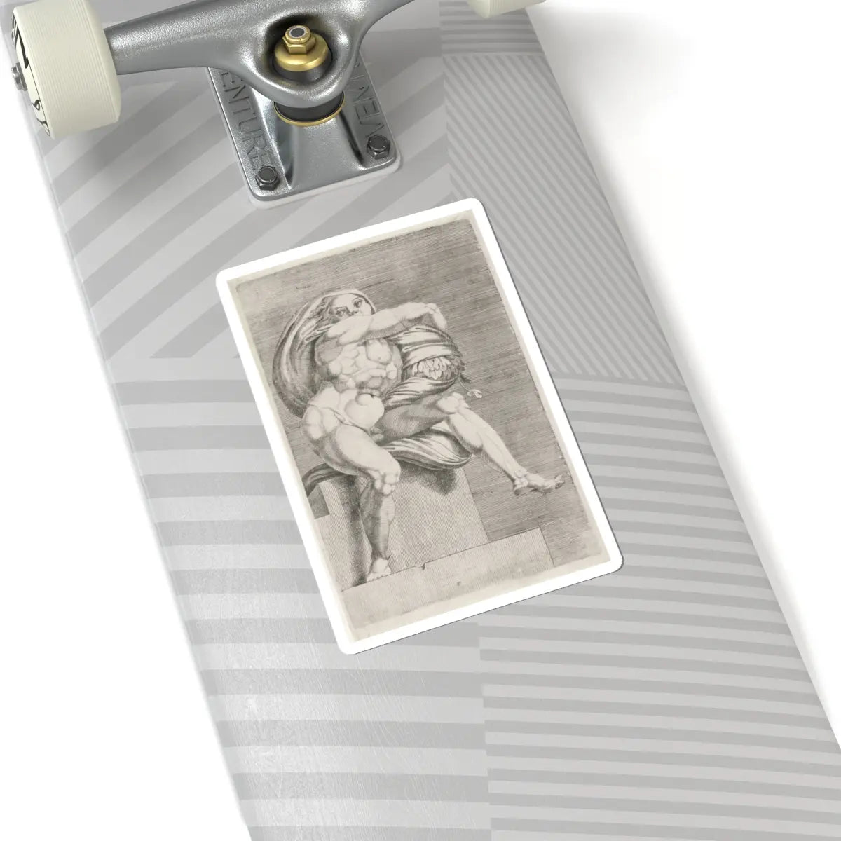 SKU:TSS-STICK-DRCVLC-6X6-54 Sizes:6" × 6" Types:White