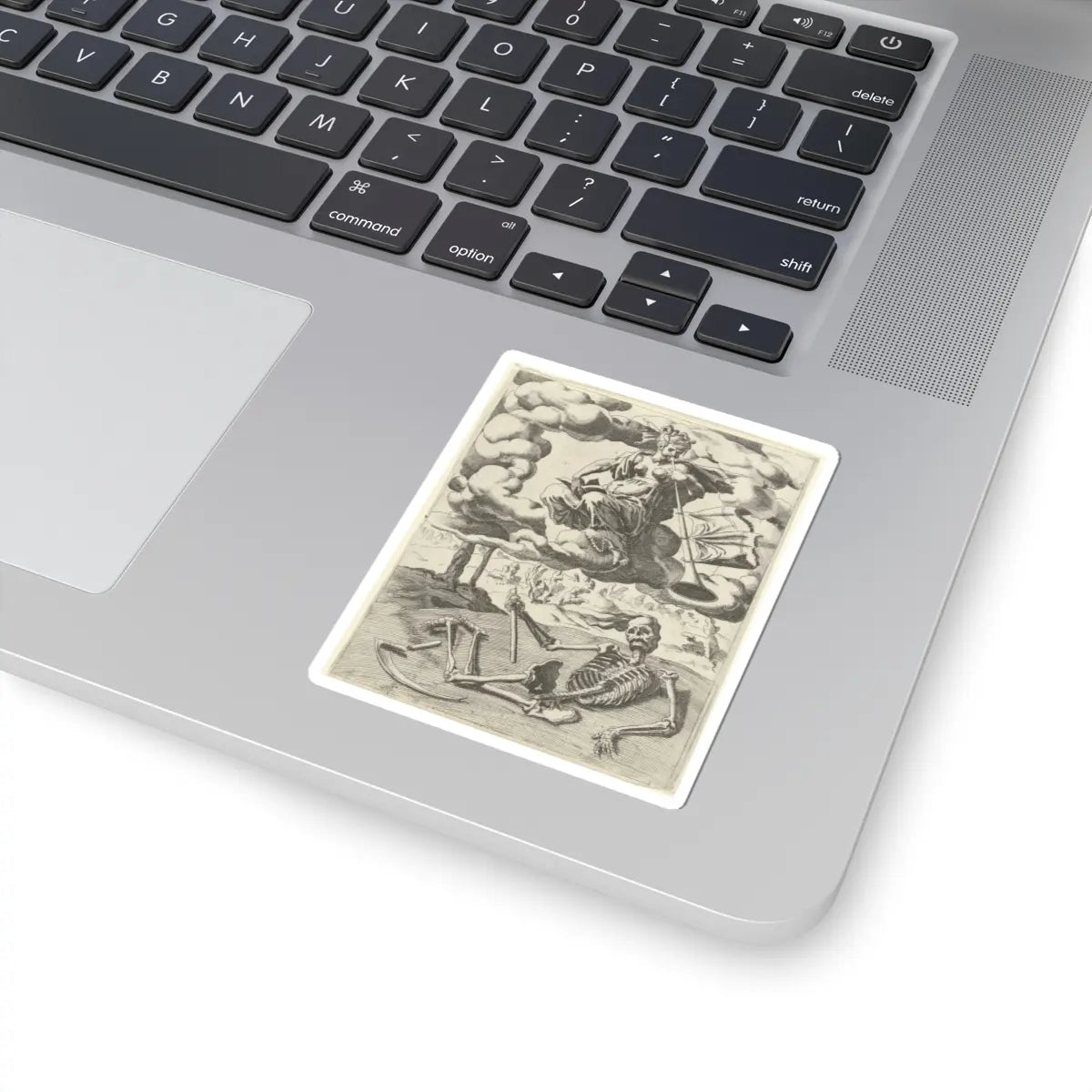 SKU:TSS-STICK-DRCVLC-3X3-21 Sizes:3" × 3" Types:White