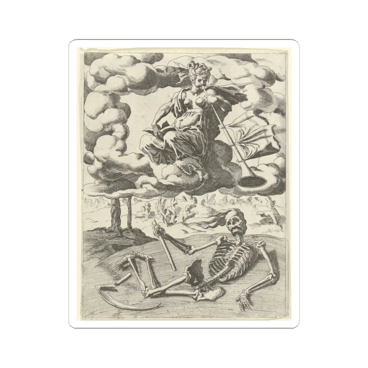 SKU:TSS-STICK-DRCVLC-6X6-21 Sizes:6" × 6" Types:White