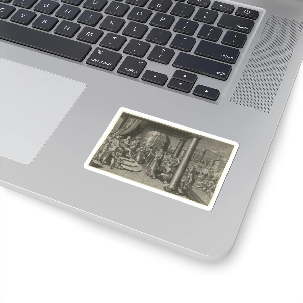 SKU:TSS-STICK-DRCVLC-3X3-23 Sizes:3" × 3" Types:White