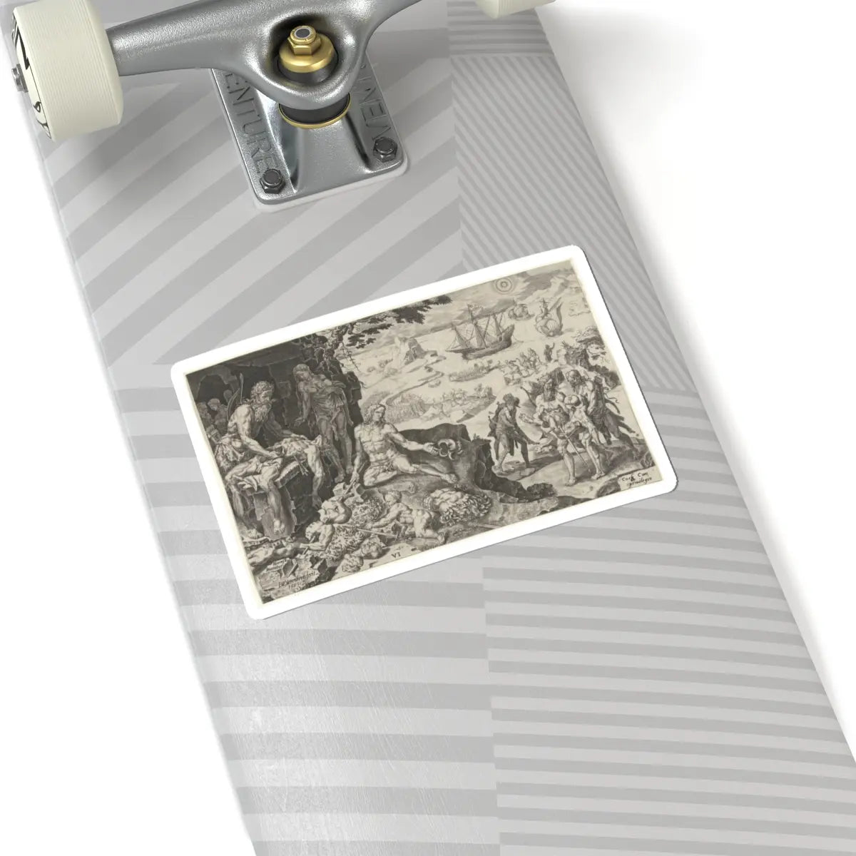 SKU:TSS-STICK-DRCVLC-6X6-31 Sizes:6" × 6" Types:White