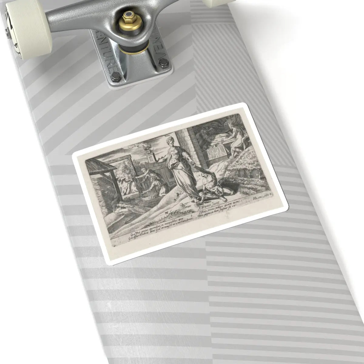 SKU:TSS-STICK-DRCVLC-6X6-33 Sizes:6" × 6" Types:White
