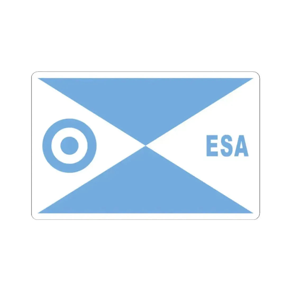 Director escuela ESA FAA bandera (Argentina) STICKER Vinyl Kiss-Cut Decal 2 Inch White - The Sticker Space