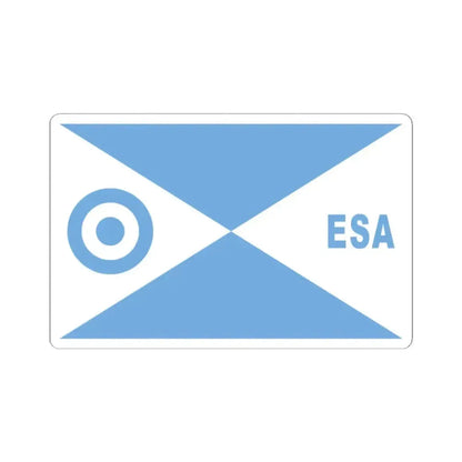 Director escuela ESA FAA bandera (Argentina) STICKER Vinyl Kiss-Cut Decal 2 Inch White - The Sticker Space
