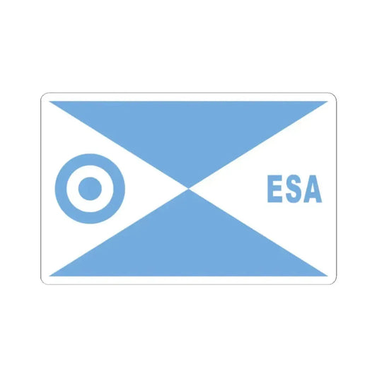 Director escuela ESA FAA bandera (Argentina) STICKER Vinyl Kiss-Cut Decal 2 Inch White - The Sticker Space