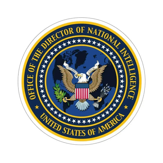 Director of National Intelligence STICKER Vinyl Die-Cut Decal 6 Inch - The Sticker Space