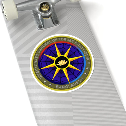 Directorate General of Forces Intelligence Insignia (Bangladesh) (Coat of Arms) STICKER Vinyl Kiss-Cut Decal - The Sticker Space