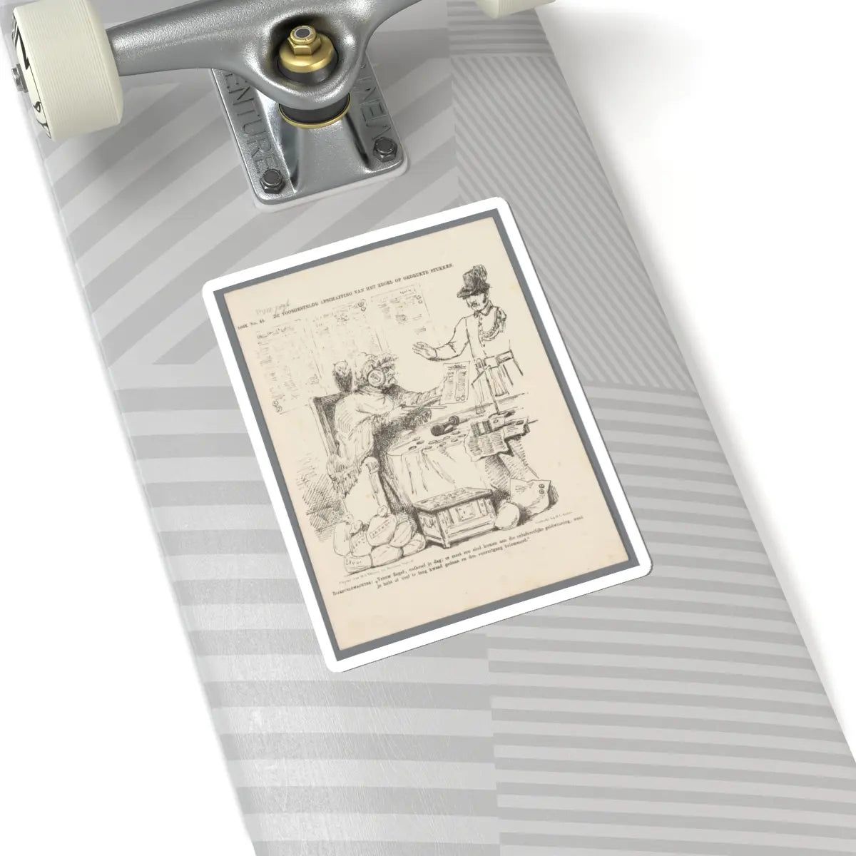 SKU:TSS-STICK-DRKNTH-6X6-14D6P Sizes:6" × 6" Types:White