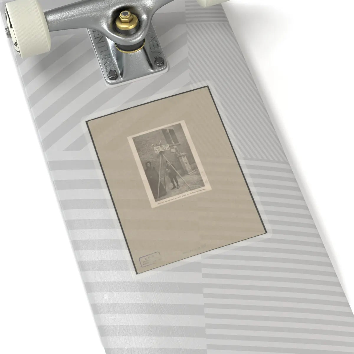 SKU:TSS-STICK-DRKGRR-6X6 Sizes:6" × 6" Types:Transparent