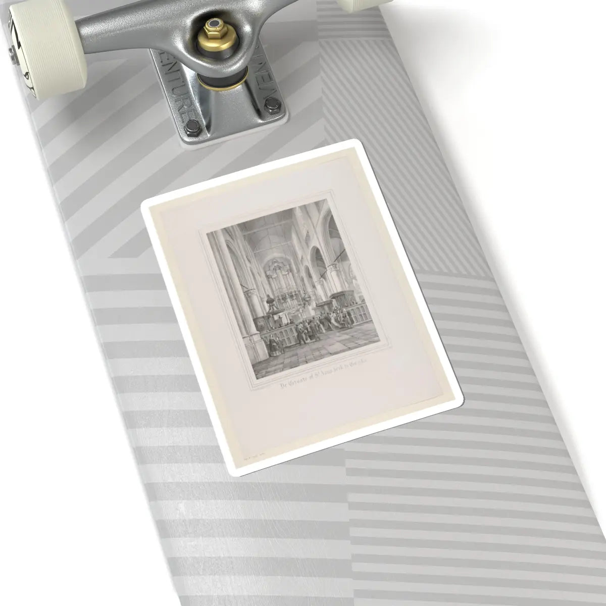 SKU:TSS-STICK-DRKJHN-6X6-3 Sizes:6" × 6" Types:White