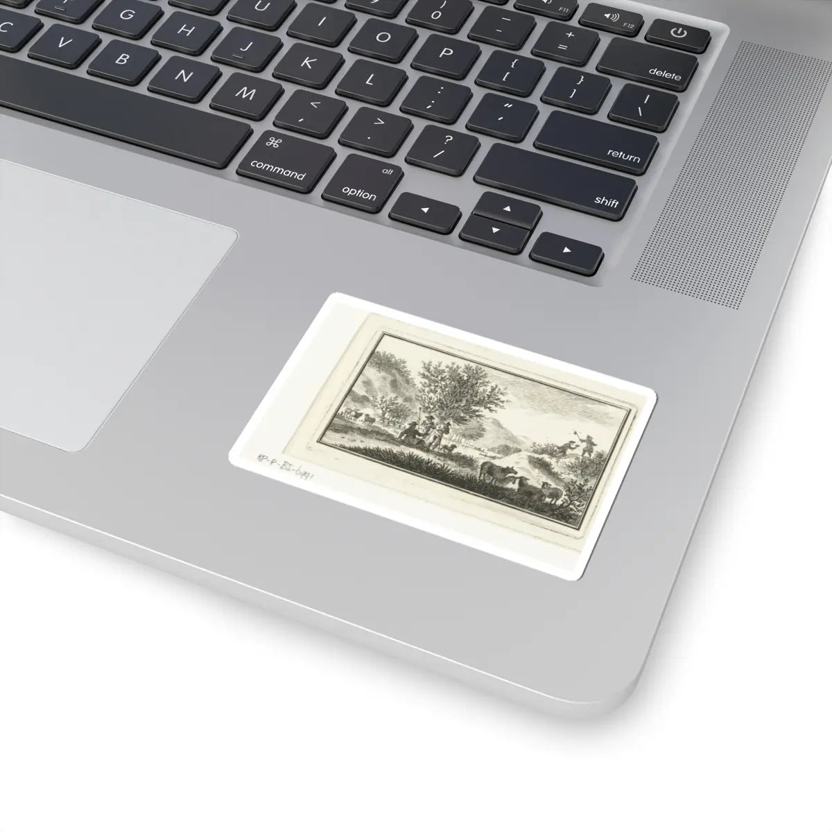 SKU:TSS-STICK-DRKKPR-3X3-3 Sizes:3" × 3" Types:White