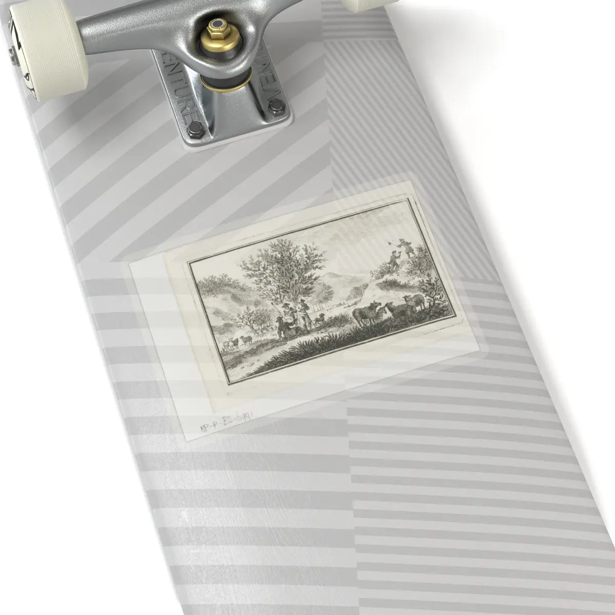 SKU:TSS-STICK-DRKKPR-6X6-14D84 Sizes:6" × 6" Types:Transparent