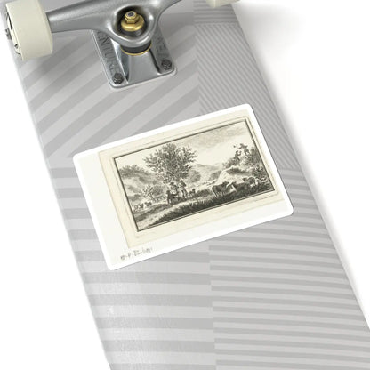 SKU:TSS-STICK-DRKKPR-6X6-3 Sizes:6" × 6" Types:White
