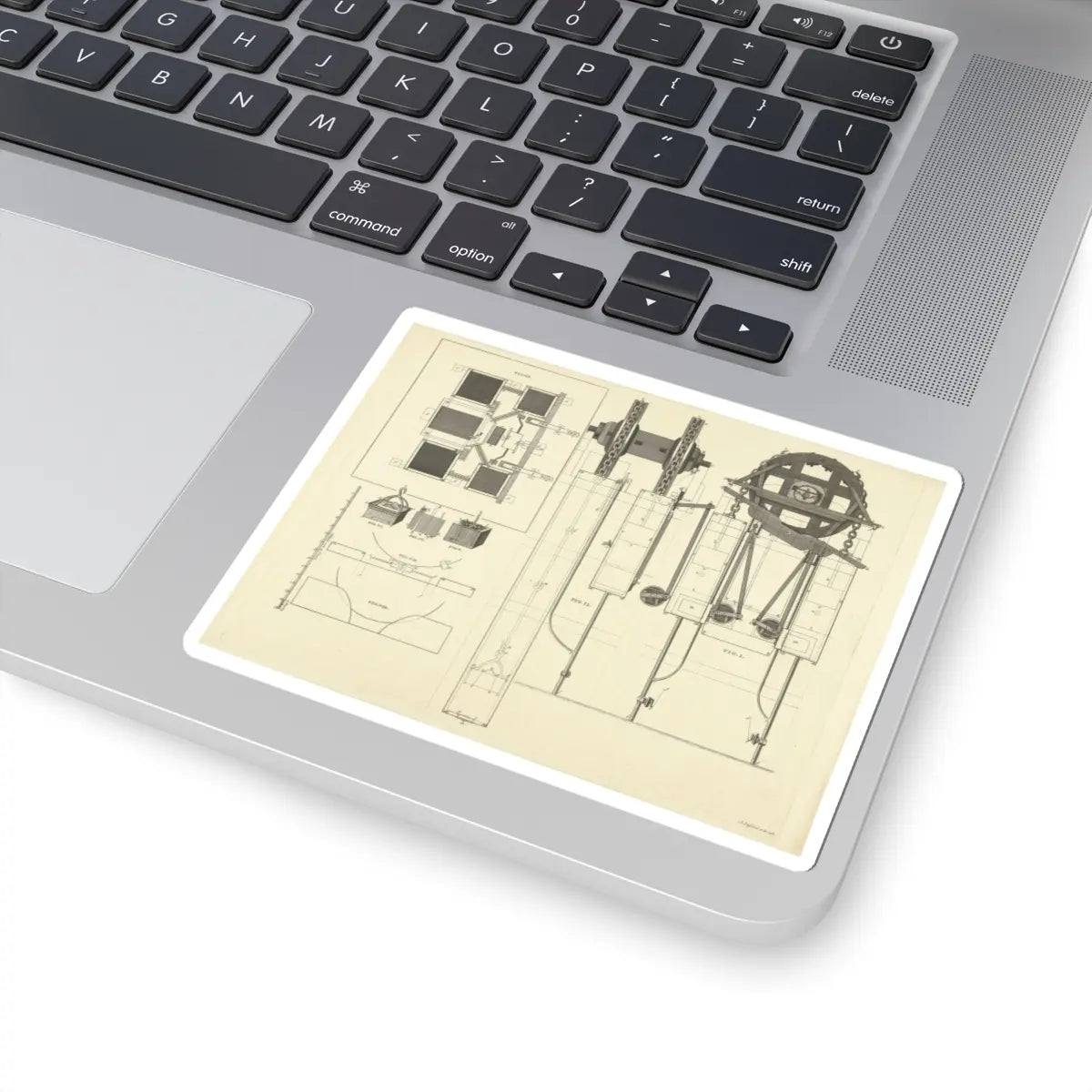 SKU:TSS-STICK-DRKKPR-4X4-11 Sizes:4" × 4" Types:White