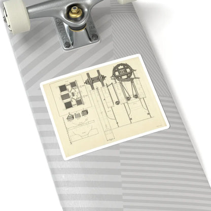 SKU:TSS-STICK-DRKKPR-6X6-11 Sizes:6" × 6" Types:White
