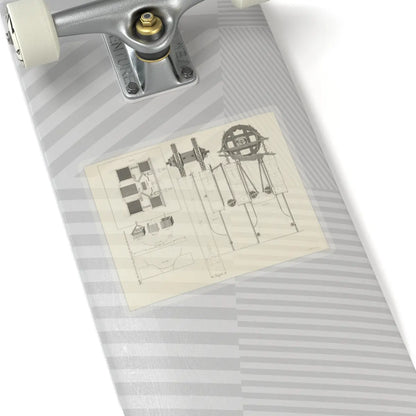 SKU:TSS-STICK-DRKKPR-6X6-14D8C Sizes:6" × 6" Types:Transparent