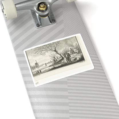 SKU:TSS-STICK-DRKKPR-6X6-13 Sizes:6" × 6" Types:White