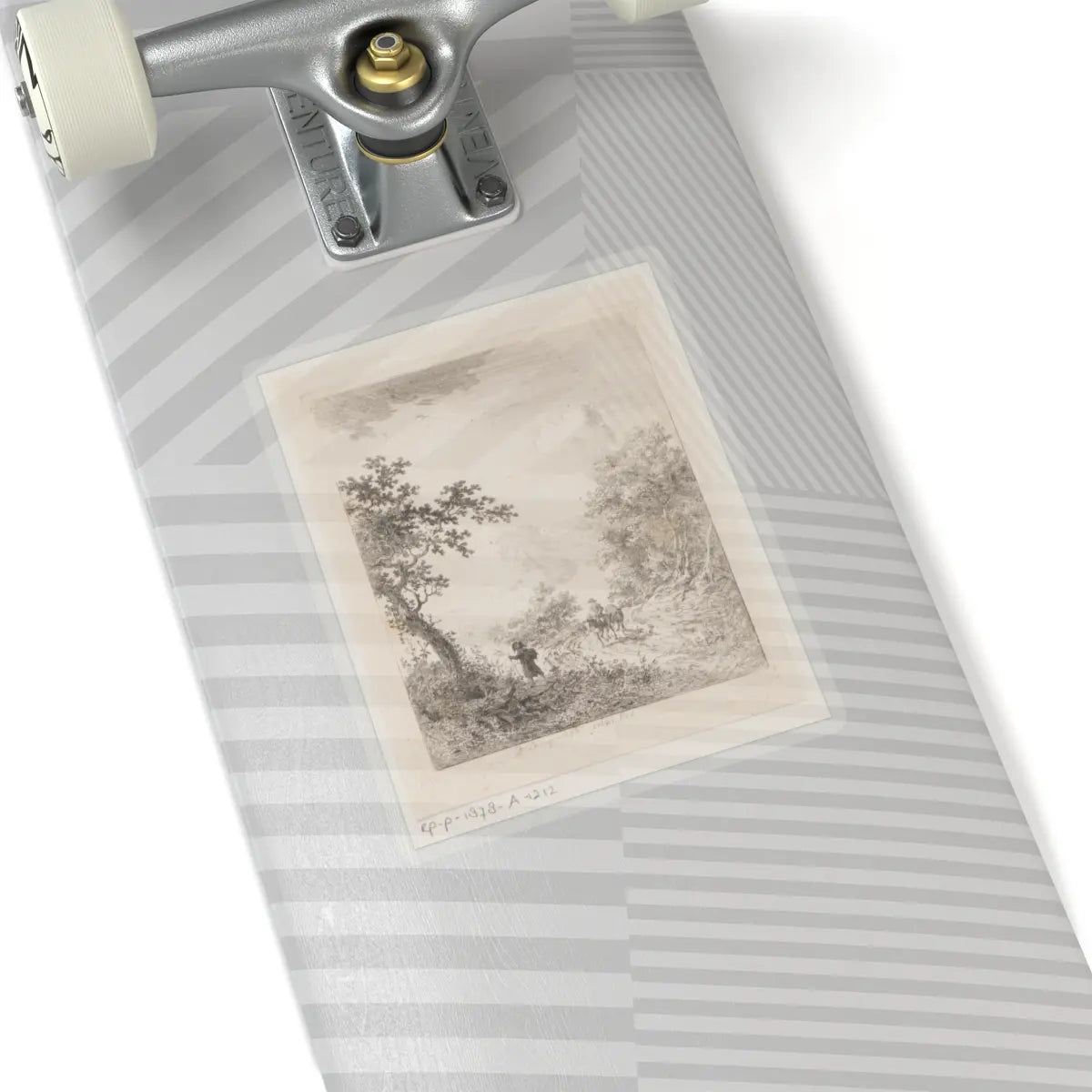 SKU:TSS-STICK-DRKLNG-6X6-14D8J Sizes:6" × 6" Types:Transparent