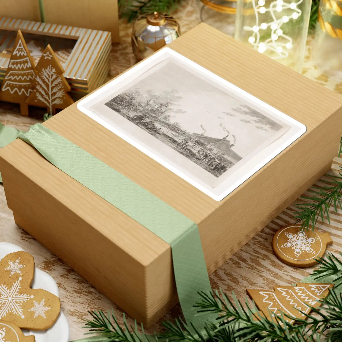 SKU:TSS-STICK-DRKLNG-6X6-14 Sizes:6" × 6" Types:White