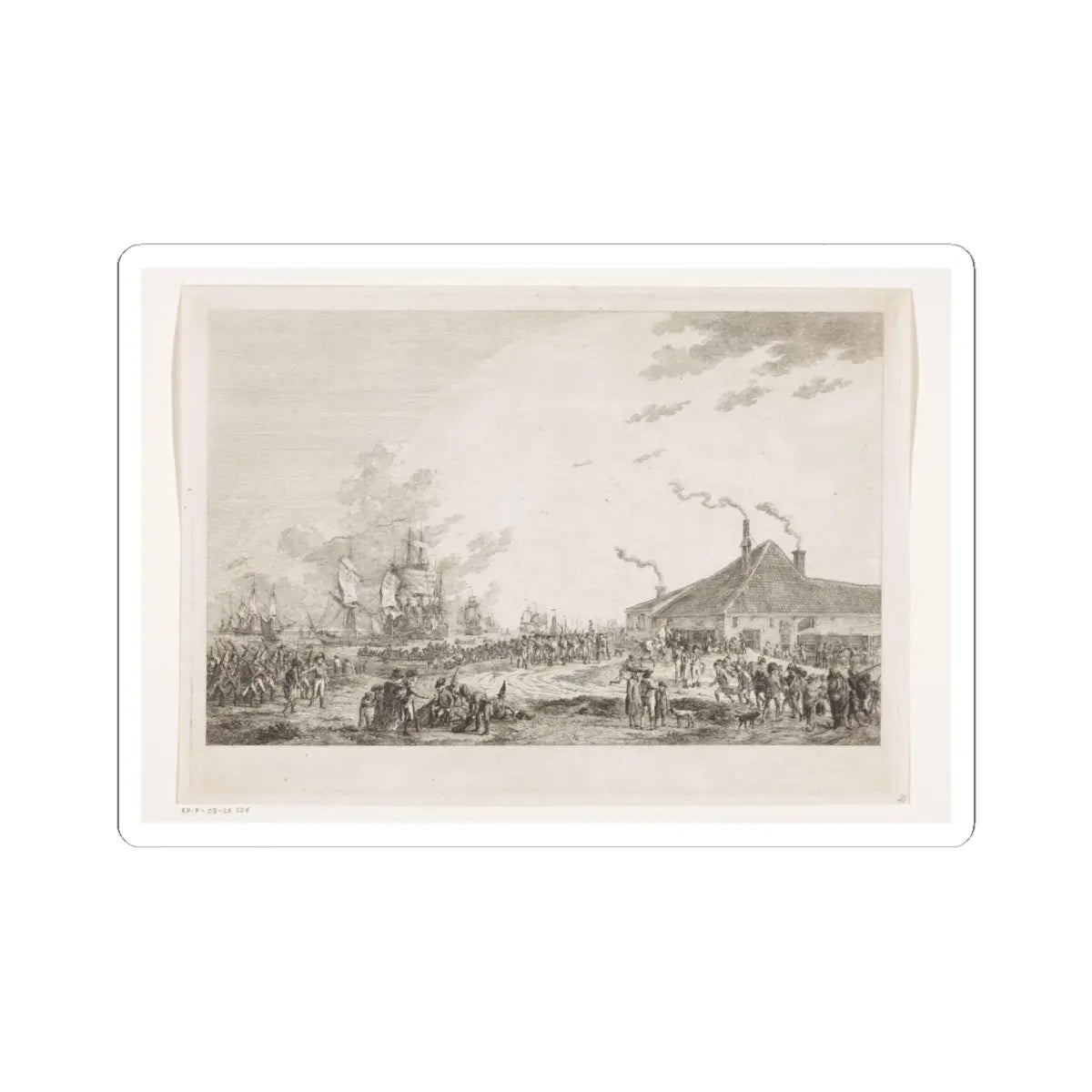 SKU:TSS-STICK-DRKLNG-6X6-14 Sizes:6" × 6" Types:White
