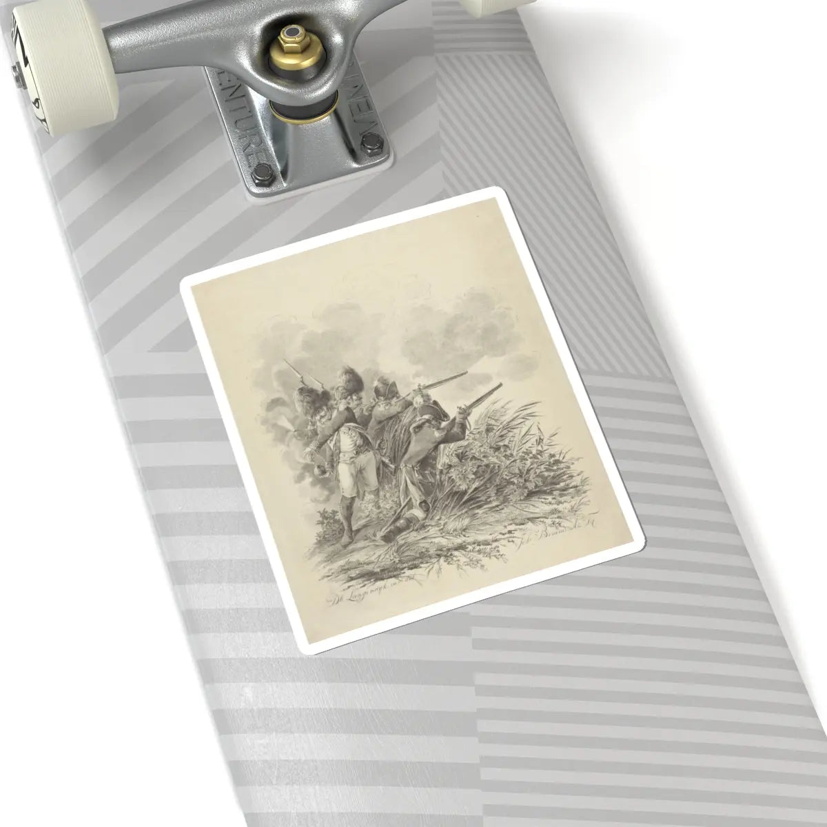 SKU:TSS-STICK-DRKLNG-6X6-3 Sizes:6" × 6" Types:White