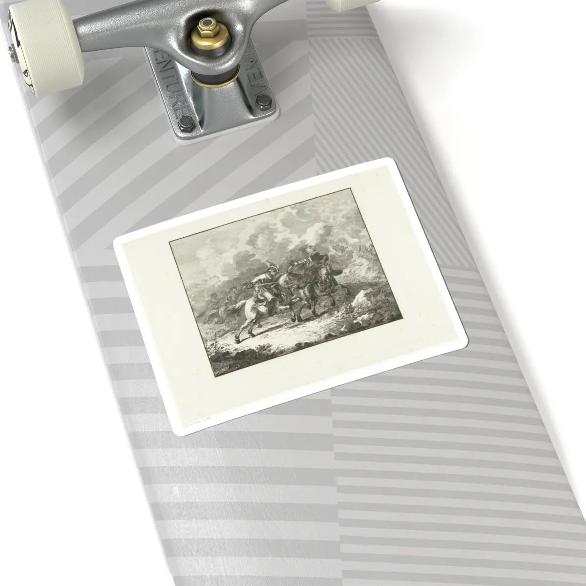 SKU:TSS-STICK-DRKLNG-6X6-23 Sizes:6" × 6" Types:White