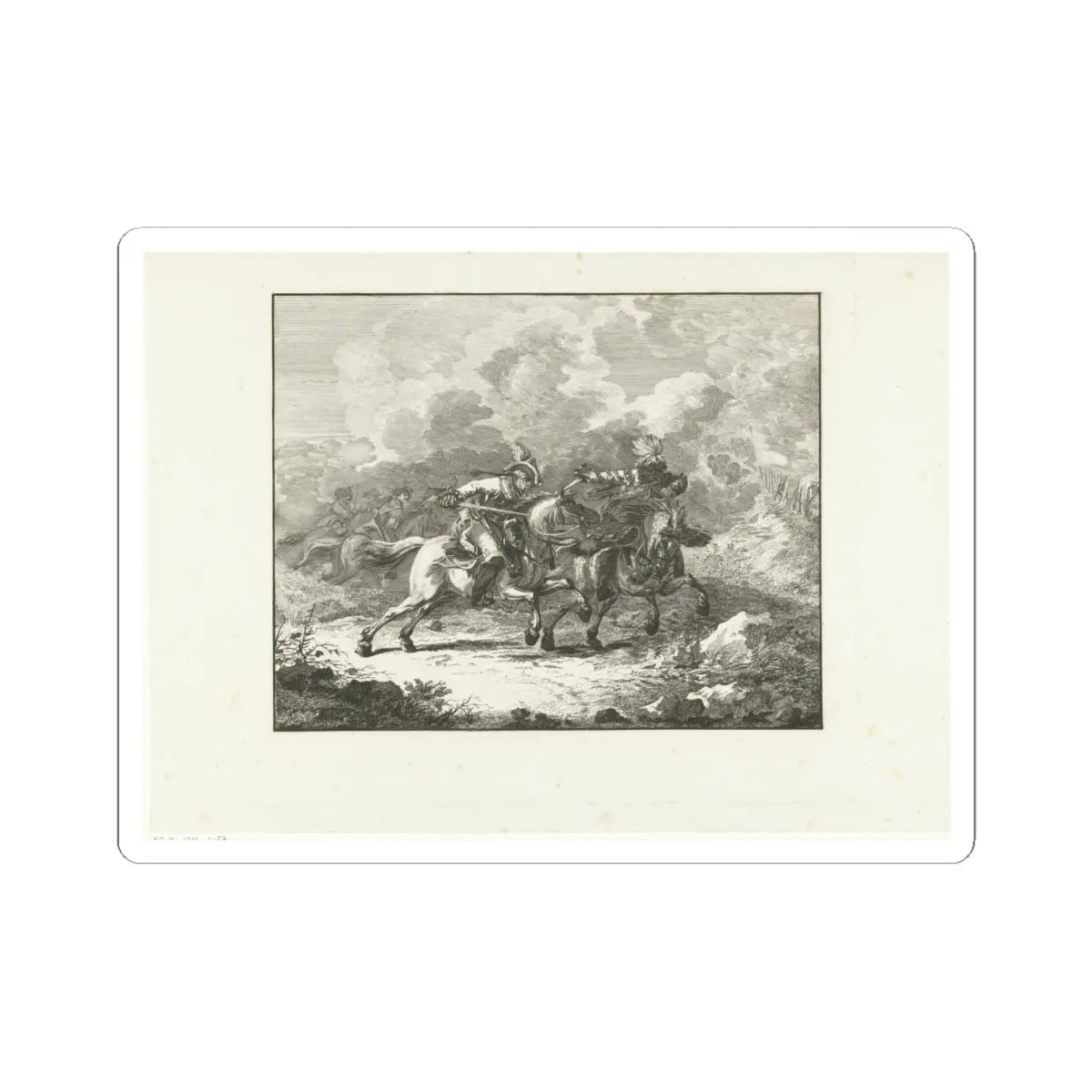 SKU:TSS-STICK-DRKLNG-6X6-23 Sizes:6" × 6" Types:White