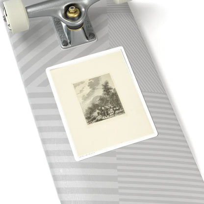 SKU:TSS-STICK-DRKLNG-6X6-24 Sizes:6" × 6" Types:White