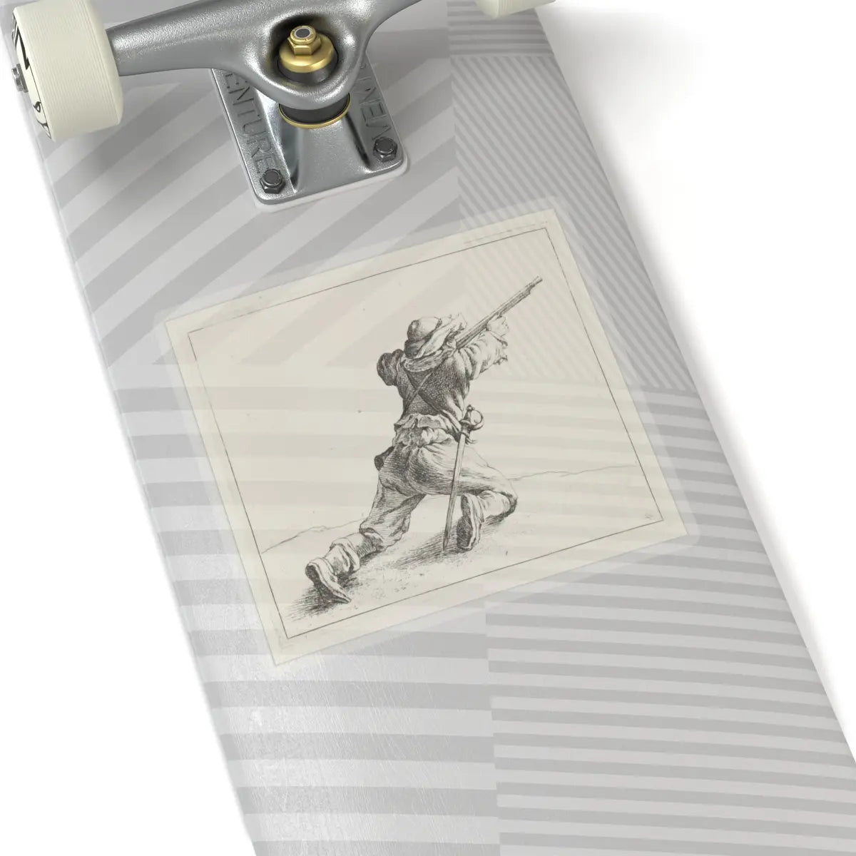 SKU:TSS-STICK-DRKMS-6X6-14D9R Sizes:6" × 6" Types:Transparent