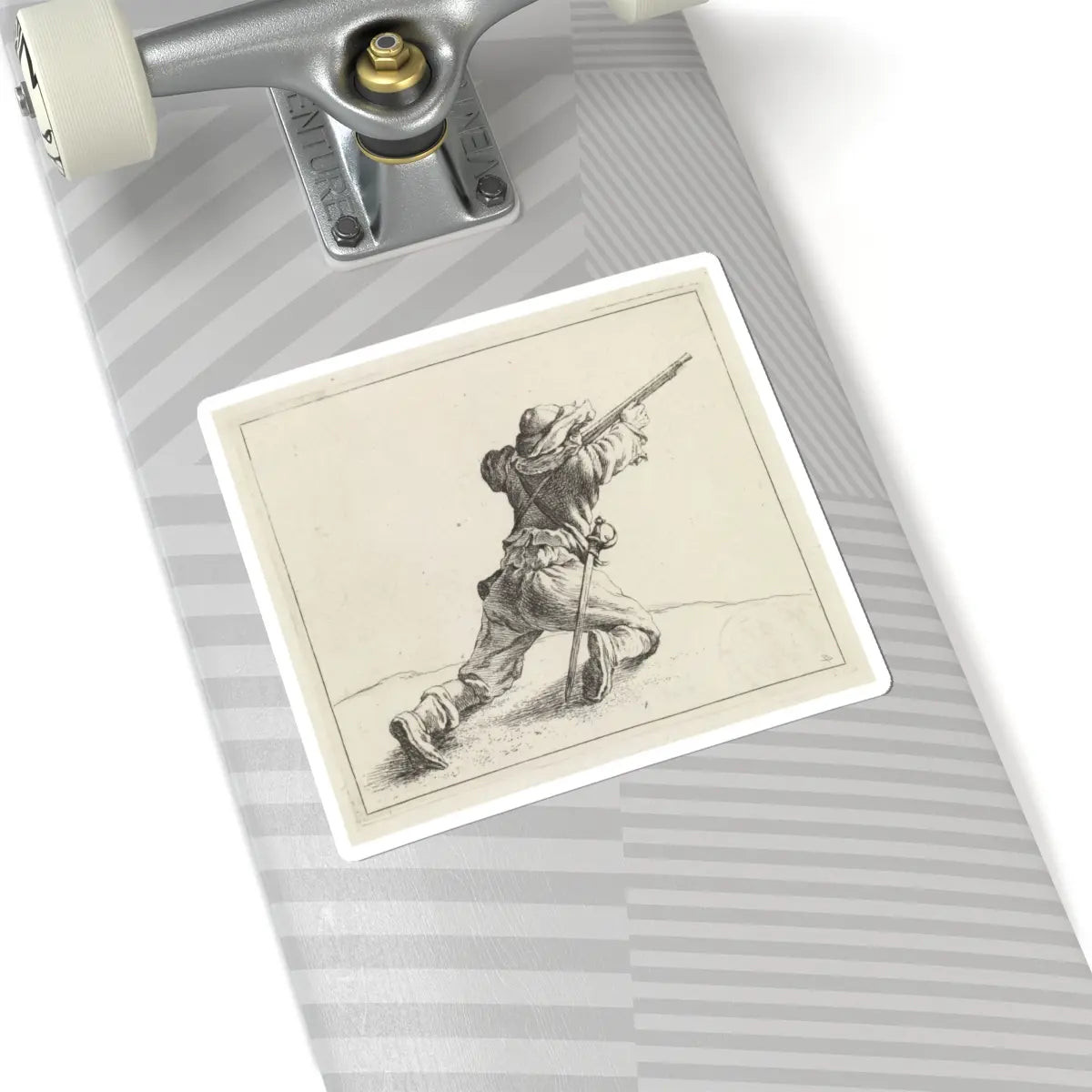 SKU:TSS-STICK-DRKMS-6X6-18 Sizes:6" × 6" Types:White