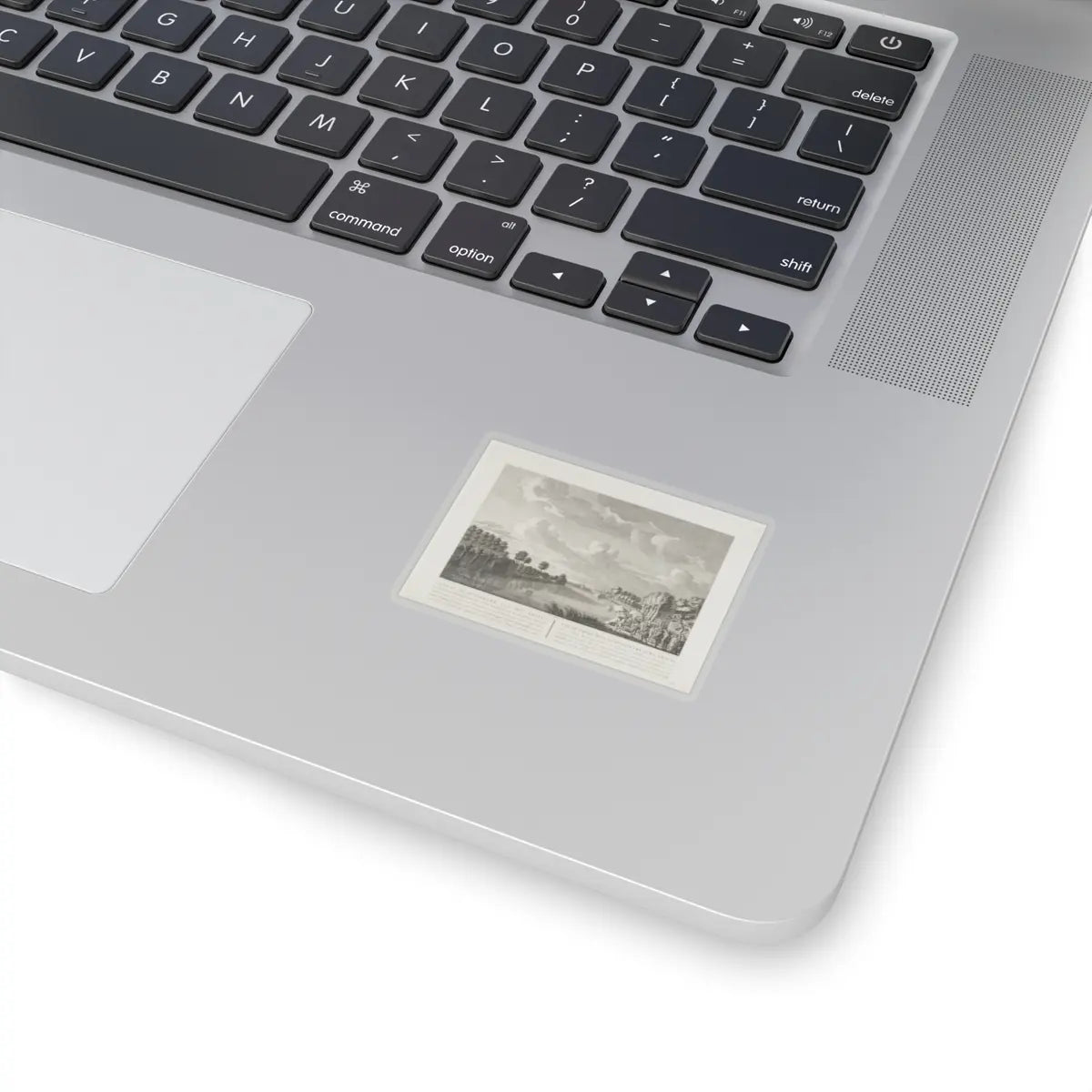 SKU:TSS-STICK-DRKMLN-2X2 Sizes:2" × 2" Types:Transparent