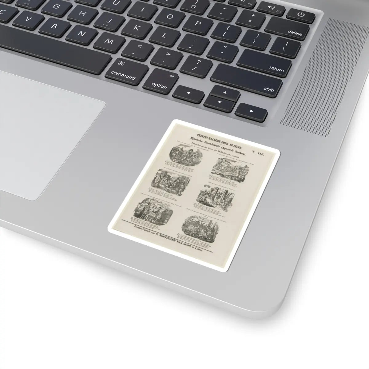 SKU:TSS-STICK-DRKNTH-3X3-6 Sizes:3" × 3" Types:White
