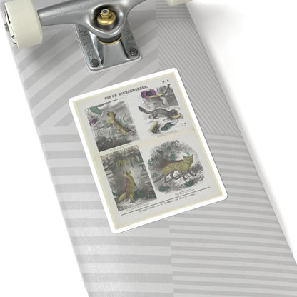 SKU:TSS-STICK-DRKNTH-6X6-23 Sizes:6" × 6" Types:White