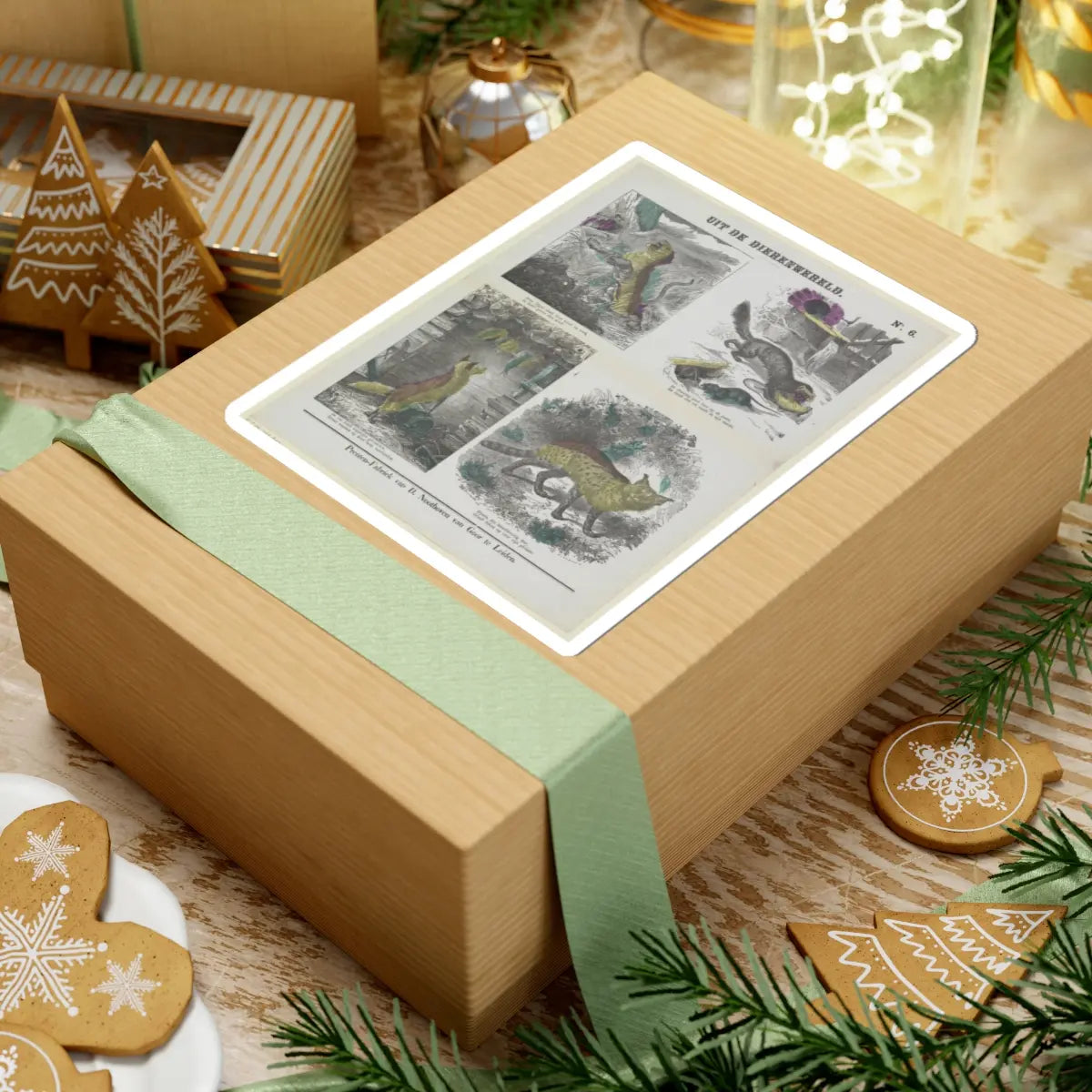 SKU:TSS-STICK-DRKNTH-6X6-23 Sizes:6" × 6" Types:White