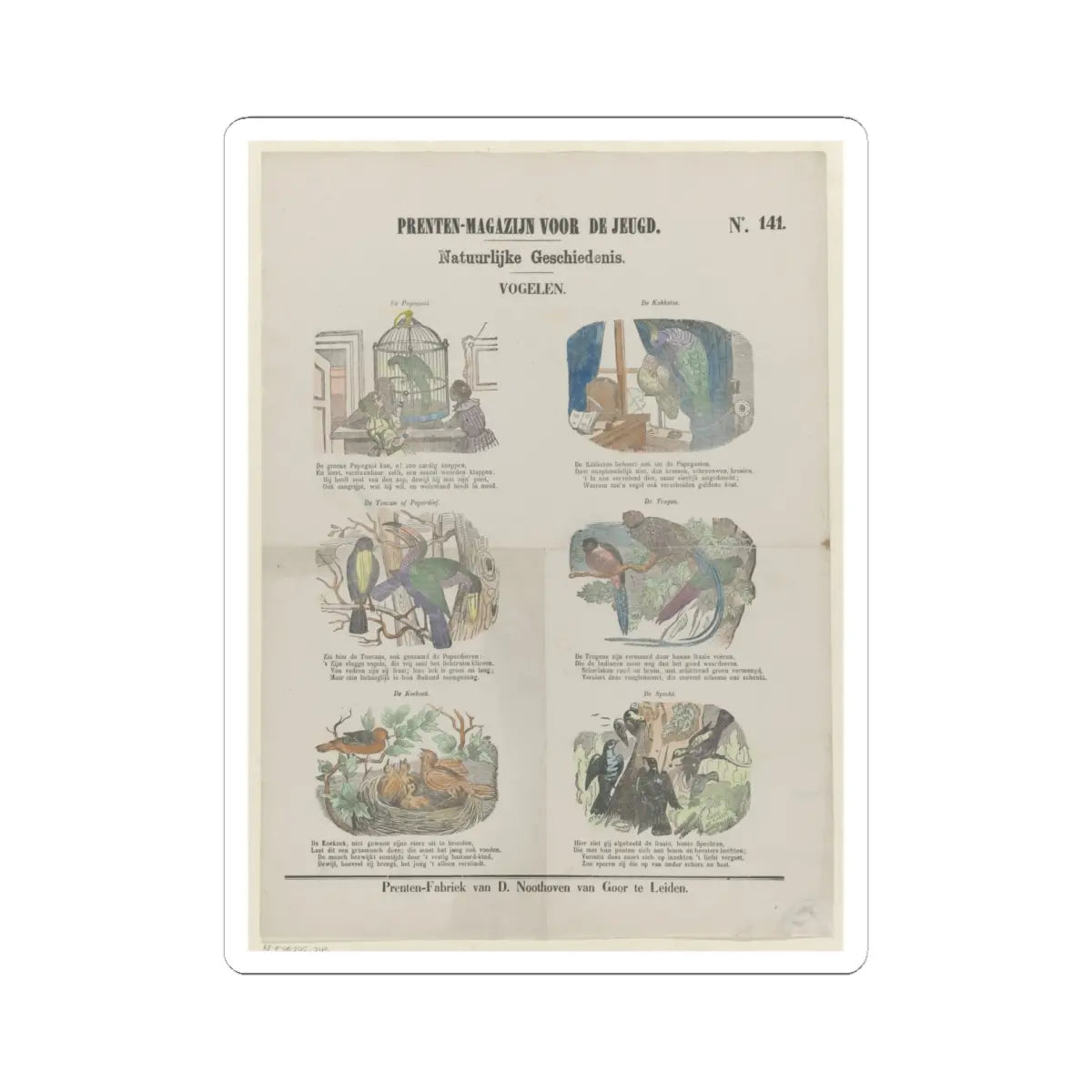 SKU:TSS-STICK-DRKNTH-6X6-36 Sizes:6" × 6" Types:White