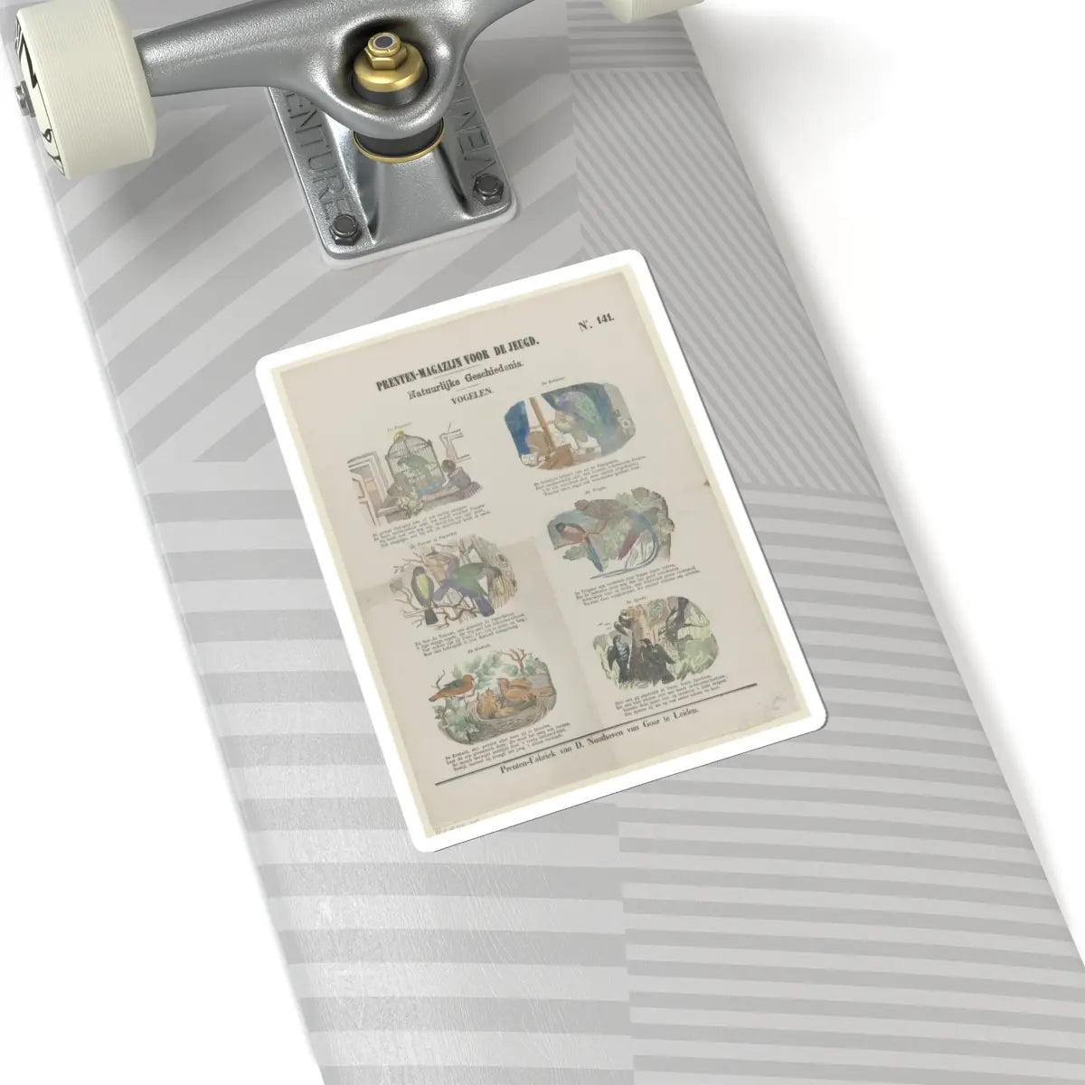 SKU:TSS-STICK-DRKNTH-6X6-36 Sizes:6" × 6" Types:White