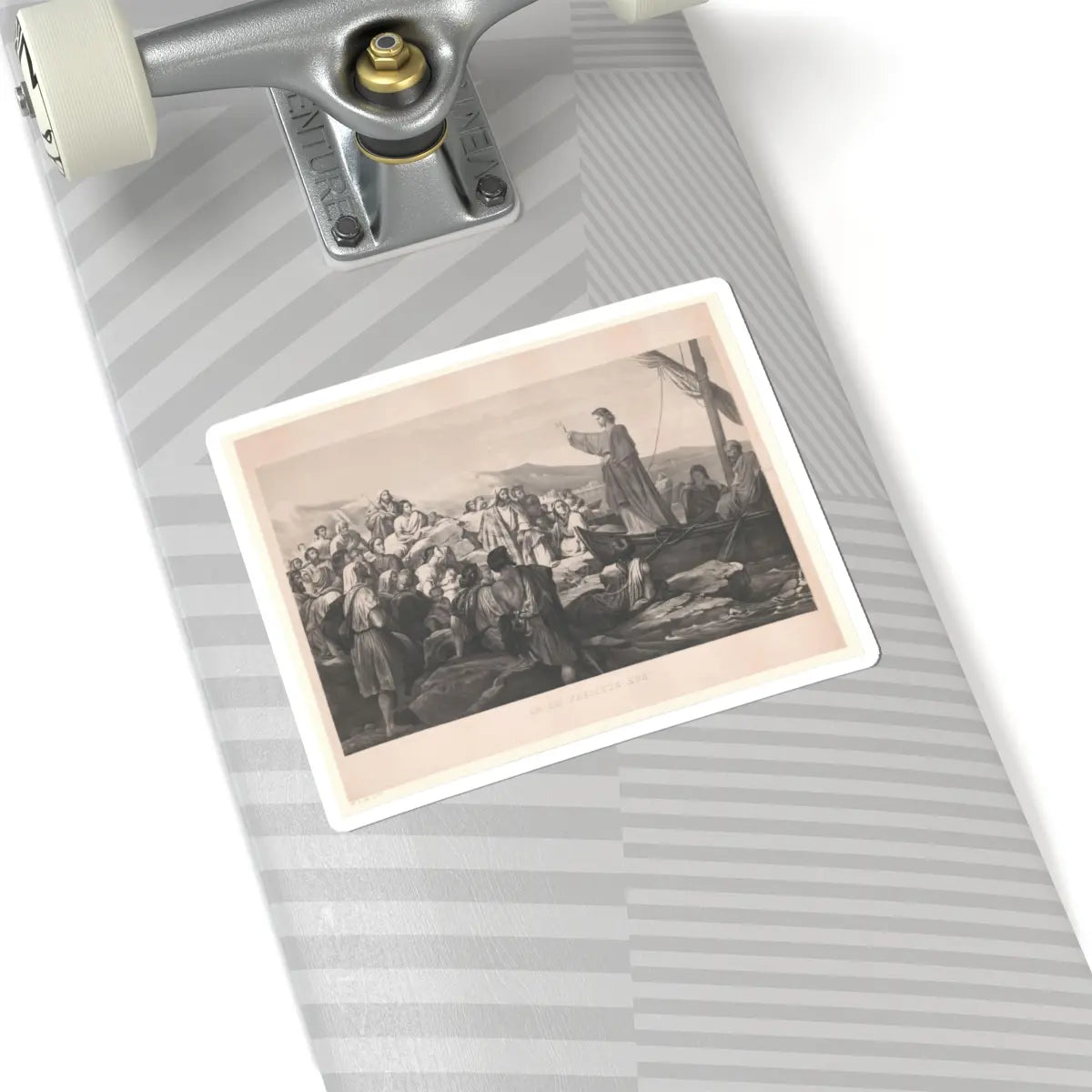SKU:TSS-STICK-DRKNTH-6X6-27 Sizes:6" × 6" Types:White