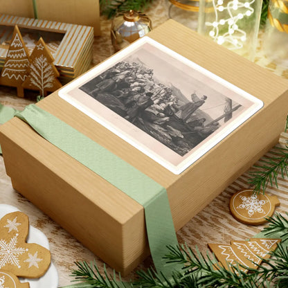 SKU:TSS-STICK-DRKNTH-6X6-27 Sizes:6" × 6" Types:White
